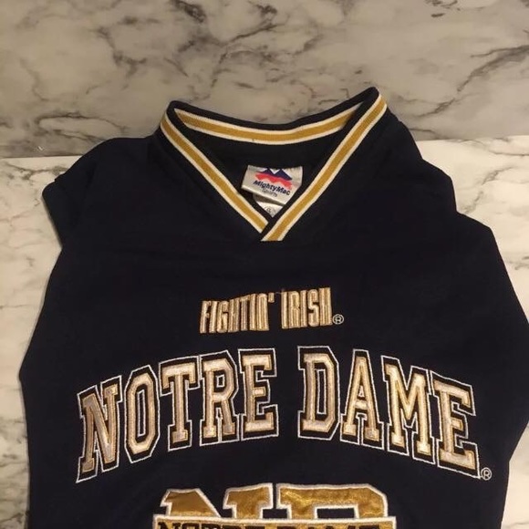 Norte Dame Fighting Irish Football Jersey Youth - Picture 3 of 5
